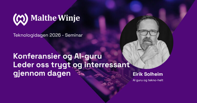 Eirik Solheim, AI-Guru, Nerd, Konferansier